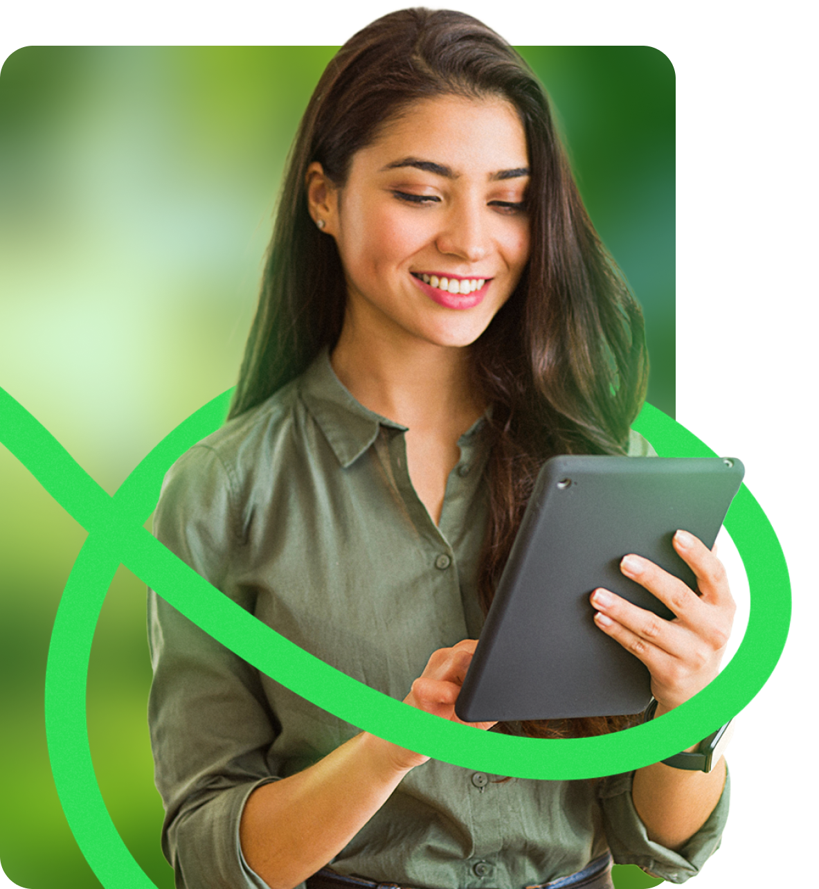 Imagem da mulher sessao 3 solucoes - E-volos - Transformamos desafios em soluções sustentáveis!